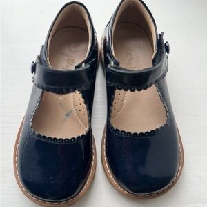 Elephantito Mary Jane Patent Navy Blue